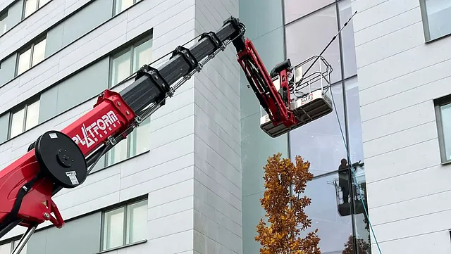 fasader på bild från Göteborg